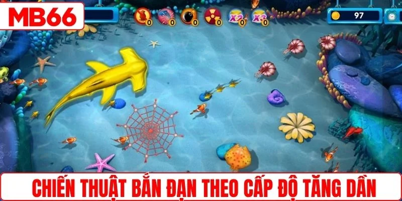 Chiến thuật bắn đạn theo cấp độ tăng dần